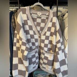 BIBI Checkered Sweater